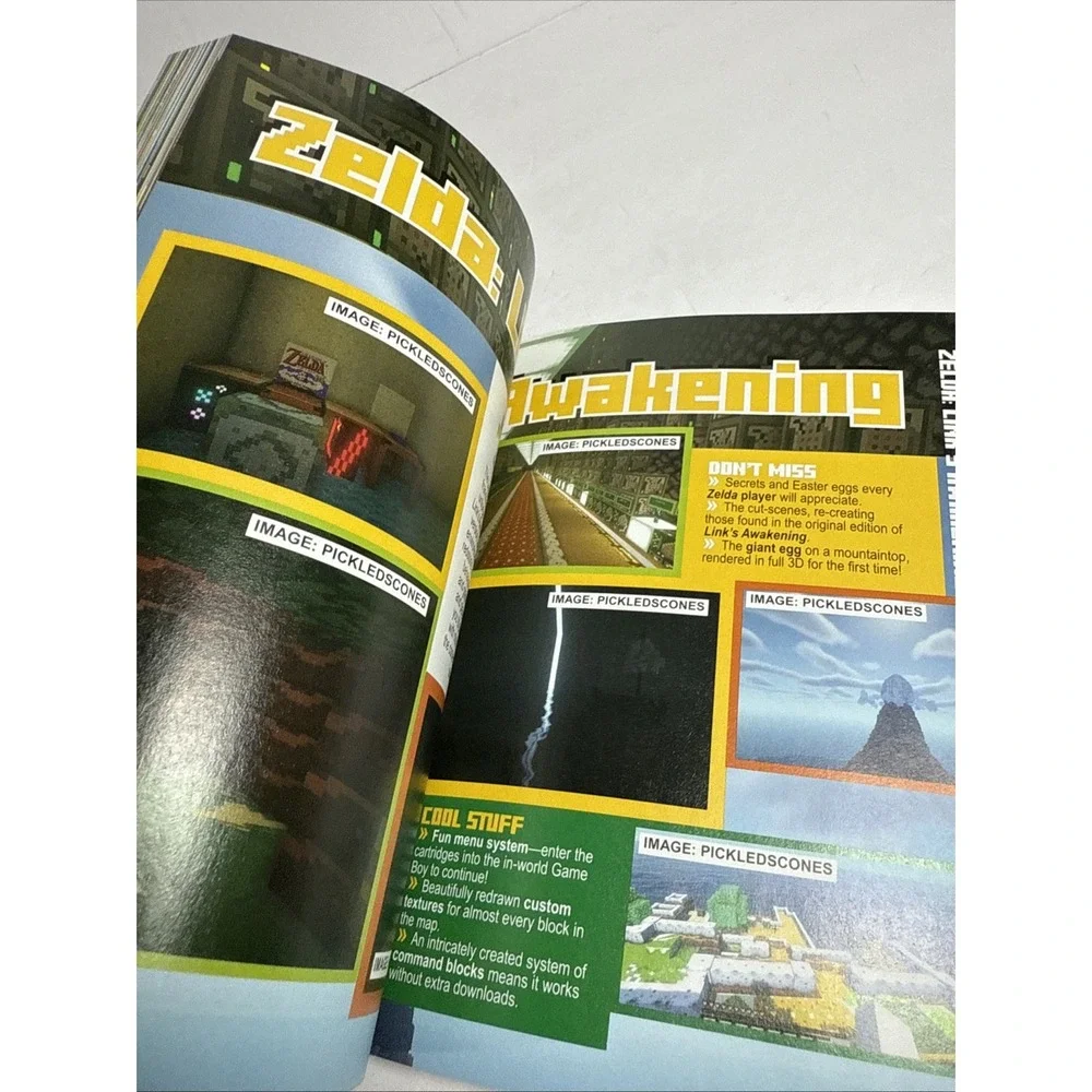 Minecraft Mega Builds‎ Scholastic book 2022, Trade Paperback) 143 Pages